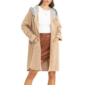 HYFVE Corduroy Duster Shacket NWT